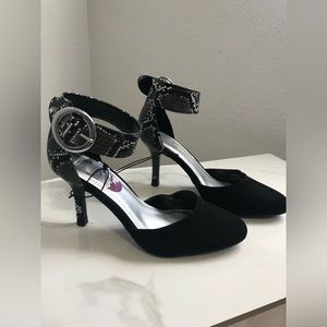 New IMPO Ankle Strap Heels